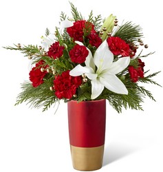 The FTD Holiday Celebrations Bouquet from Backstage Florist in Richardson, Texas